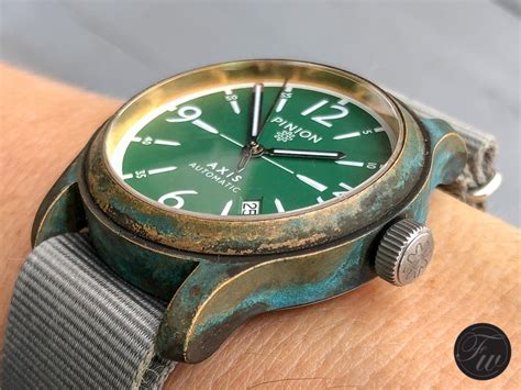 bronze watch patina|how to clean bronze watch.